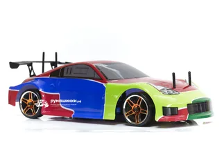 Радиоуправляемая модель для дрифта HSP Flying Fish 1 - 1:10 4WD Кузов Nissan 350Z 94123/12313 — фото 5