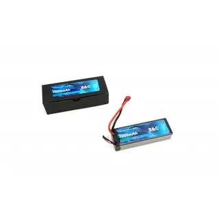 Аккумулятор LiPo B&C - 7.4v 7000мАч 50C (2S, Hardcase, разъём T-Plug) B&C-7000-2S-50-H — фото 3