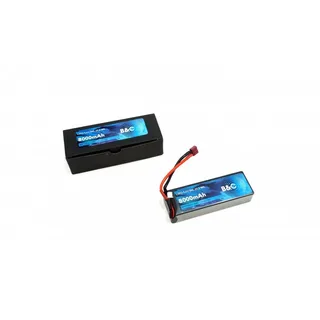 Аккумулятор LiPo B&C - 7.4v 8000мАч 50C (2S, Hardcase, разъём T-Plug) B&C-8000-2S-50-H — фото 3
