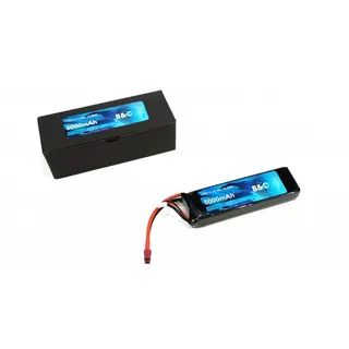 Аккумулятор LiPo B&C - 11.1v 5000mAh 90C (3S, Softcase, разъём T-Plug) B&C-5000-3S-90-S-T — фото 3
