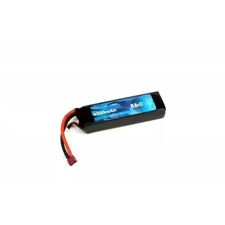 Аккумулятор LiPo B&C - 11.1v 6500mAh 90C (3S, Softcase, разъём T-Plug) B&C-6500-3S-90-S-T — фото 2