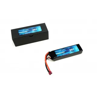 Аккумулятор LiPo B&C - 11.1v 6500mAh 90C (3S, Softcase, разъём T-Plug) B&C-6500-3S-90-S-T — фото 3