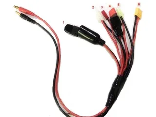 Кабель для зарядного устройства Banana - TRX/Tamiya/JST/T-plug/Mini Tamiya/XT60 GTP-500