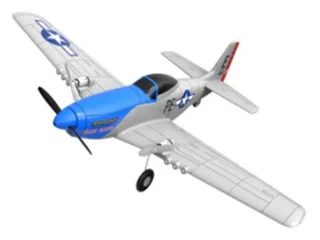 Радиоуправляемый самолет Volantex RC Mustang 400мм 2.4G 2ch LiPo RTF with Gyro EXA76203B — фото 8