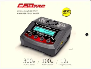 Универсальное зарядное устройство G.T.Power C6DPRO Power 11-26/220В, 12A GTP-C6DPRO
