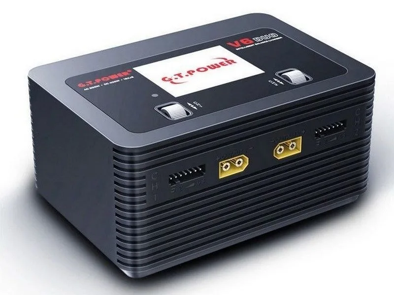 Универсальное зарядное устройство G.T.Power V6DUO Dual Power 9-24/220В 16A GTP-V6DUO