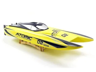Катамаран Volantex RC ATOMIC 700 желтый Brushless 2.4G LiPo RTR EXA79204RY