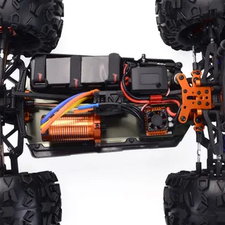 Радиоуправляемый монстр ZD Racing 9116 MT8 1/8 RTR оранжевый (без акб/ и з.у) ZD-9116-V4 — фото 6
