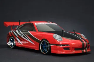 Радиоуправляемая модель для дрифта HSP Flying Fish 1 - 1:10 4WD Кузов Porsche 911 — фото 10