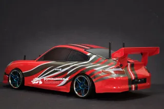 Радиоуправляемая модель для дрифта HSP Flying Fish 1 - 1:10 4WD Кузов Porsche 911 — фото 12