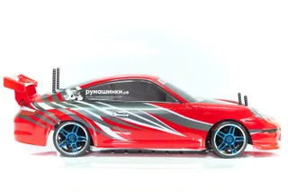 Радиоуправляемая модель для дрифта HSP Flying Fish 1 - 1:10 4WD Кузов Porsche 911 — фото 5