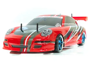Радиоуправляемая модель для дрифта HSP Flying Fish 1 - 1:10 4WD Кузов Porsche 911 — фото 8