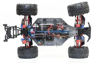 Радиоуправляемый монстр Remo Hobby Dinosaurs Master Brushless UPGRADE PLUS 4WD 2.4G 1/8 RTR RH8037 — фото 10