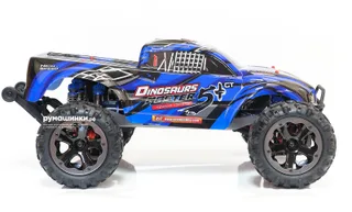 Радиоуправляемый монстр Remo Hobby Dinosaurs Master Brushless UPGRADE PLUS 4WD 2.4G 1/8 RTR RH8037 — фото 3