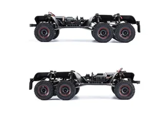 Трофи радиоуправляемый внедорожник Yikong 6101 1/10 crawler Defender 6X6 (Black) RTR YK6101 — фото 4