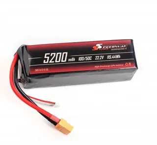 Аккумулятор Speedway Slide Li-Po soft case 6S 22.2v 5200mAh 50C XT90 SWS-B-52-6-50-XT90
