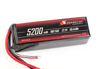 Аккумулятор Speedway Slide Li-Po soft case 6S 22.2v 5200mAh 50C XT90 SWS-B-52-6-50-XT90 — фото 2