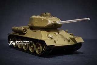 Радиоуправляемый танковый бой Torro Tiger I и Советский танк 1:30 — фото 11