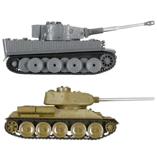 Радиоуправляемый танковый бой Torro Tiger I и Советский танк 1:30 — фото 25