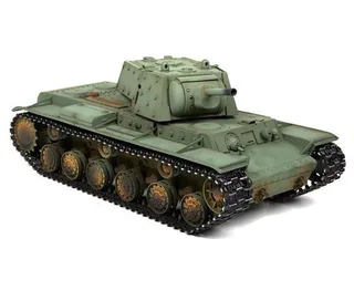 Радиоуправляемый танк Taigen КВ-1 СССР 1:16 (зеленый, звук, дым V3) — фото 9