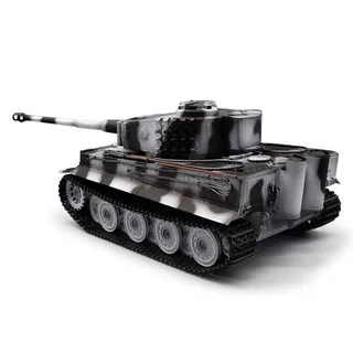 Радиоуправляемый танк Taigen Tiger 1 Германия 1:16 (зимний камуфляж, звук, дым V3) — фото 2