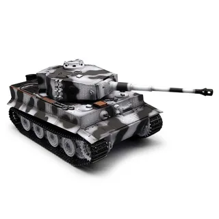 Радиоуправляемый танк Taigen Tiger 1 Германия 1:16 (зимний камуфляж, звук, дым V3) — фото 3
