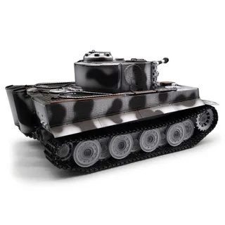 Радиоуправляемый танк Taigen Tiger 1 Германия 1:16 (зимний камуфляж, звук, дым V3) — фото 5