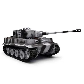 Радиоуправляемый танк Taigen Tiger 1 Германия 1:16 (зимний камуфляж, звук, дым V3) — фото 6