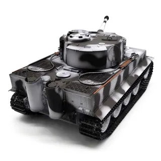 Радиоуправляемый танк Taigen Tiger 1 Германия 1:16 (зимний камуфляж, звук, дым V3) — фото 7