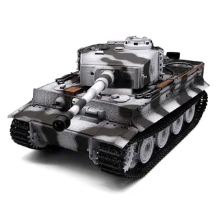Радиоуправляемый танк Taigen Tiger 1 Германия 1:16 (зимний камуфляж, звук, дым V3) — фото 9