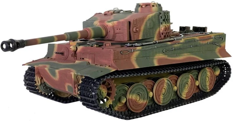 Радиоуправляемый танк Taigen Tiger 1 Германия 1:16 (лесной камуфляж, звук, дым V3)