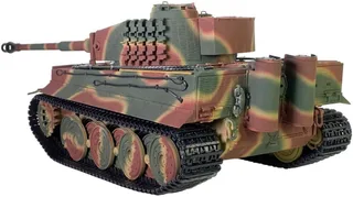 Радиоуправляемый танк Taigen Tiger 1 Германия 1:16 (лесной камуфляж, звук, дым V3) — фото 5