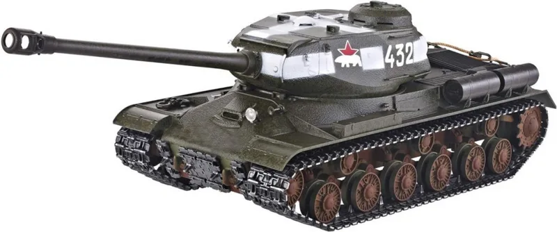 Радиоуправляемый танк Taigen ИС-2 модель 1944 СССР 1:16 (зеленый, звук, дым V3)