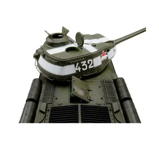 Радиоуправляемый танк Taigen ИС-2 модель 1944 СССР 1:16 (зеленый, звук, дым V3) — фото 3