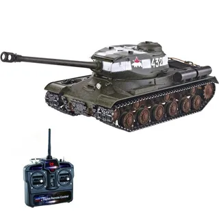 Радиоуправляемый танк Taigen ИС-2 модель 1944 СССР 1:16 (зеленый, звук, дым V3) — фото 9