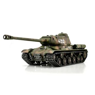 Танк Taigen ИС-2 модель 1944 СССР 1:16 (лесной камуфляж, звук, дым V3)