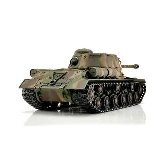 Радиоуправляемый танк Taigen ИС-2 модель 1944 СССР 1:16 (лесной камуфляж, звук, дым V3) — фото 4