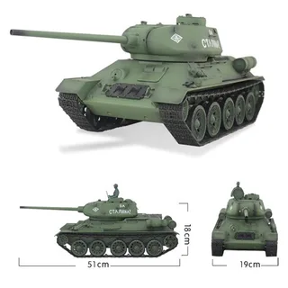 Радиоуправляемый танк Heng Long Советский S version V7.0 масштаб 1:16 2.4G - 3909-1-Upg-V7 HL-3909-1-S-V7 — фото 5