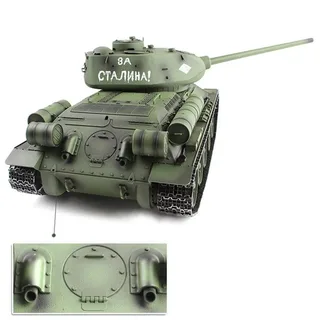 Радиоуправляемый танк Heng Long Советский S version V7.0 масштаб 1:16 2.4G - 3909-1-Upg-V7 HL-3909-1-S-V7 — фото 6