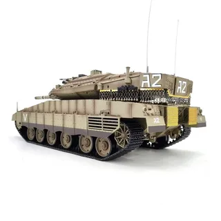 Радиоуправляемый танк Heng Long Merkava MK4 V7.0 масштаб 1:16 2.4G — фото 7