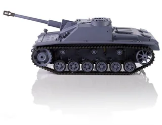 Радиоуправляемый танк Heng Long Sturmgeschutz III (Германия) V7.0 масштаб 1:16 - 3868-1 V7 — фото 7