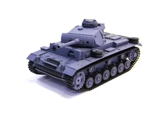 Танк Heng Long Panzerkampfwagen III (Германия) Upg V7.0 масштаб 1:16 - 3848-1Upg V7