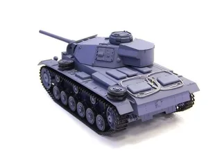 Радиоуправляемый танк Heng Long Panzerkampfwagen III (Германия) Upg V7.0 масштаб 1:16 - 3848-1Upg V7 — фото 2