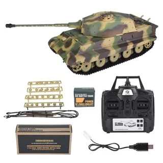Радиоуправляемый танк Heng Long King Tiger V7.0 масштаб 1:16 2.4G - 3888A-1 V7.0 — фото 9