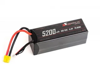 Аккумулятор Speedway Slide PRO 138x46x48mm Li-Po 5200mAh 4S 14.8V 50C Hardcase XT60 SWS-B-52-4-50-PRO