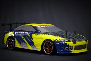 Радиоуправляемая модель для дрифта HSP Flying Fish 1 - 1:10 4WD кузов Toyota Soarer 94123/12305 — фото 13