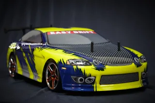 Радиоуправляемая модель для дрифта HSP Flying Fish 1 - 1:10 4WD кузов Toyota Soarer 94123/12305 — фото 19