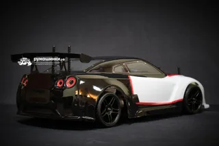 Радиоуправляемая модель машины HSP GT Nissan GTR (колеса шоссейные+дрифт 1:10 4WD) — фото 10