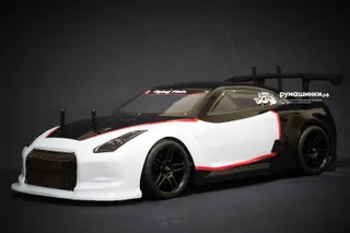 Радиоуправляемая модель машины HSP GT Nissan GTR (колеса шоссейные+дрифт 1:10 4WD) — фото 8