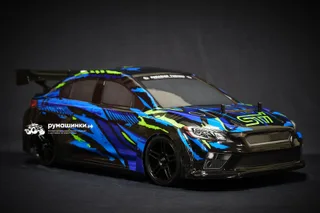 Радиоуправляемый автомобиль HSP GT Subaru STI (колеса шоссейные+дрифт 1:10 4WD) — фото 11
